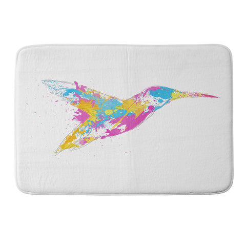 Robert Farkas Bird Of Colour Memory Foam Bath Mat