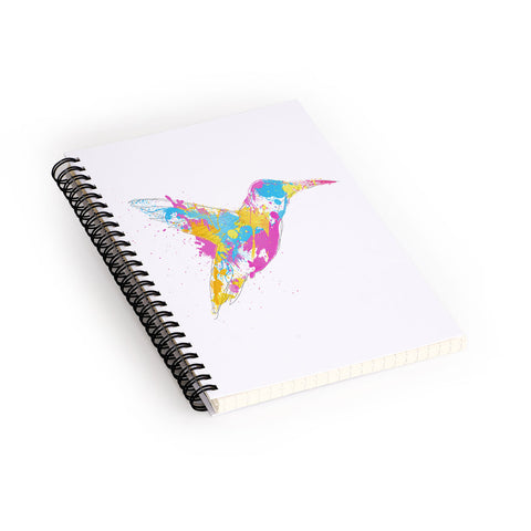 Robert Farkas Bird Of Colour Spiral Notebook