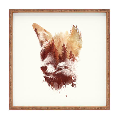 Robert Farkas Blind Fox Square Tray