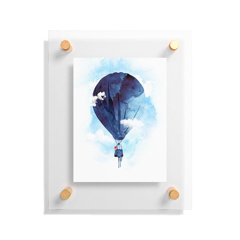 Robert Farkas Bye bye balloon Floating Acrylic Print