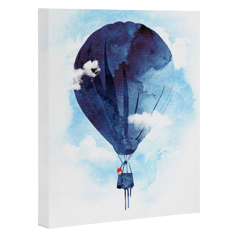 Robert Farkas Bye bye balloon Art Canvas
