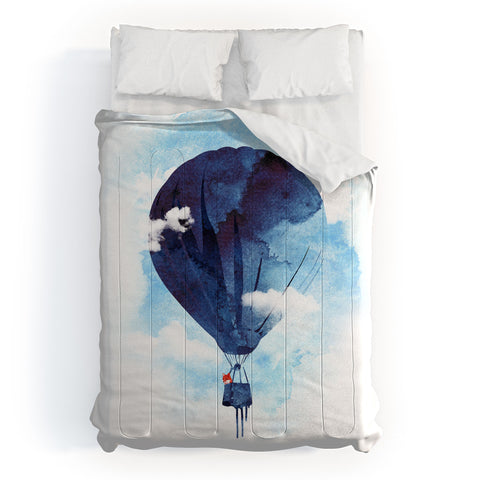 Robert Farkas Bye bye balloon Comforter