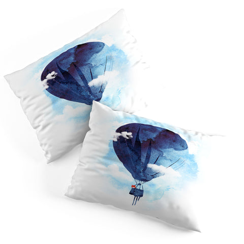 Robert Farkas Bye bye balloon Pillow Shams