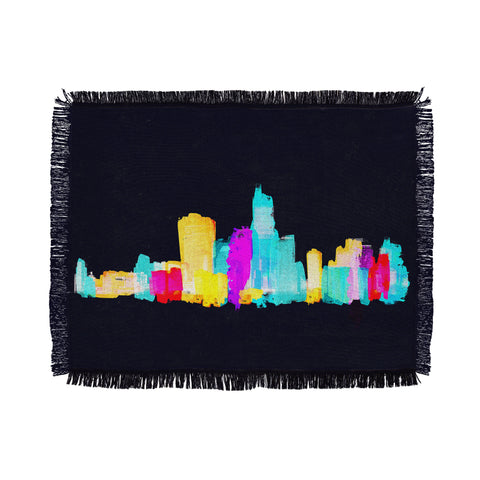 Robert Farkas Colour City Throw Blanket