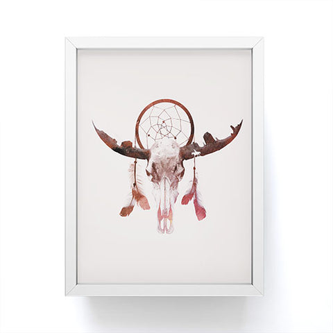 Robert Farkas Deadly desert Framed Mini Art Print