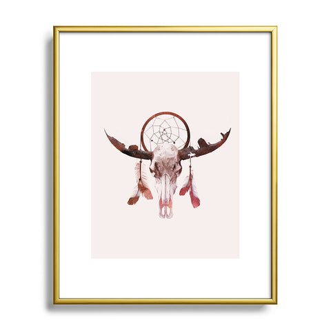 Robert Farkas Deadly desert Metal Framed Art Print