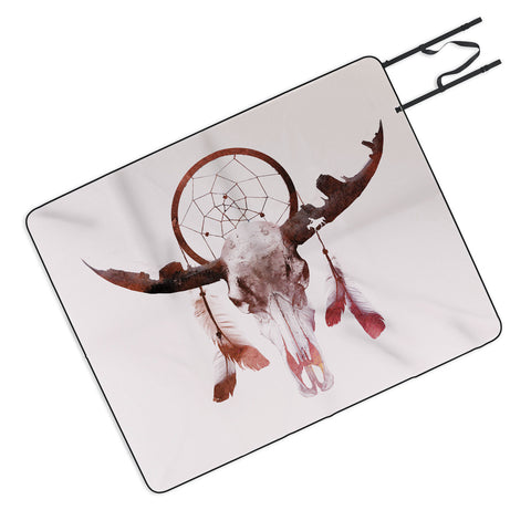 Robert Farkas Deadly desert Picnic Blanket