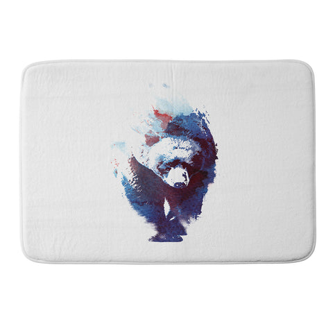 Robert Farkas Death run Memory Foam Bath Mat