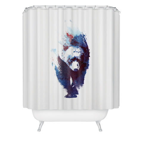 Robert Farkas Death run Shower Curtain