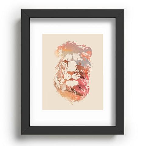 Robert Farkas Desert lion Recessed Framing Rectangle
