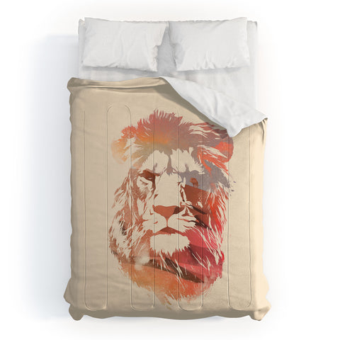Robert Farkas Desert lion Comforter