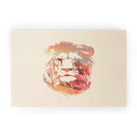 Robert Farkas Desert lion Welcome Mat