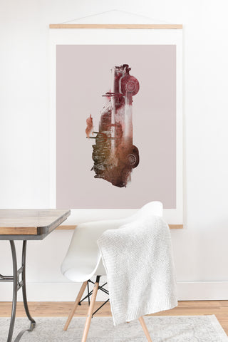 Robert Farkas Drive me back home 02 Art Print And Hanger