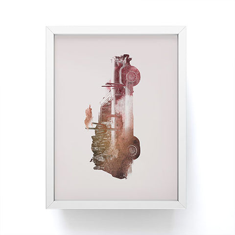 Robert Farkas Drive me back home 02 Framed Mini Art Print