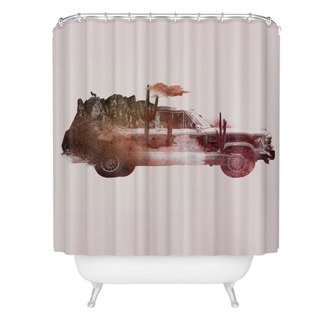 Robert Farkas Drive me back home 02 Shower Curtain