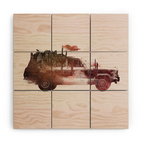 Robert Farkas Drive me back home 02 Wood Wall Mural