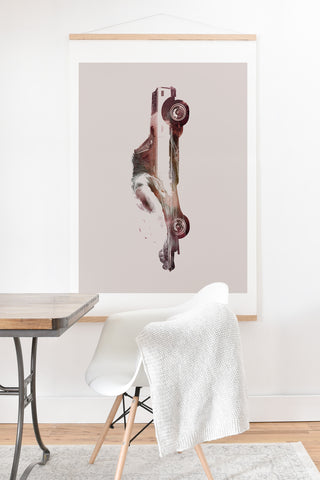 Robert Farkas Drive me back home 03 Art Print And Hanger