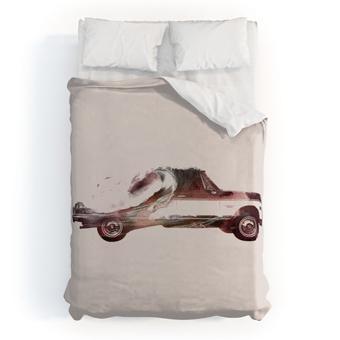 Robert Farkas Drive me back home 03 Duvet Cover