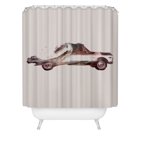 Robert Farkas Drive me back home 03 Shower Curtain