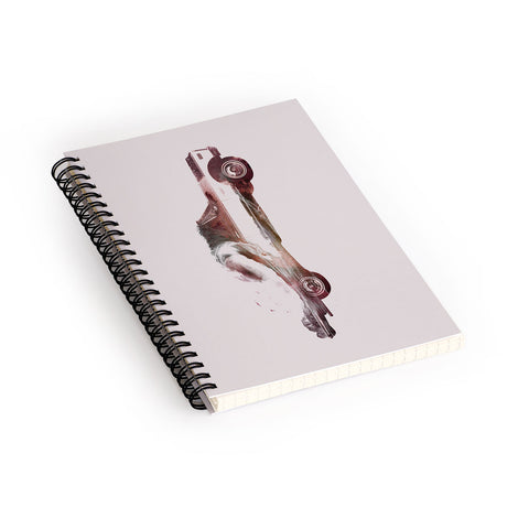 Robert Farkas Drive me back home 03 Spiral Notebook