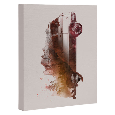 Robert Farkas Drive me back home Art Canvas