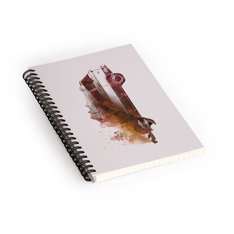 Robert Farkas Drive me back home Spiral Notebook