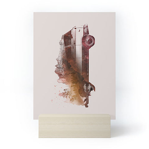 Robert Farkas Drive me back home Mini Art Print