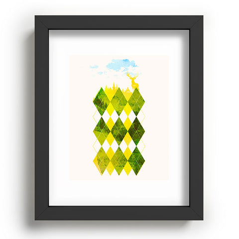 Robert Farkas Elegant Forest Recessed Framing Rectangle