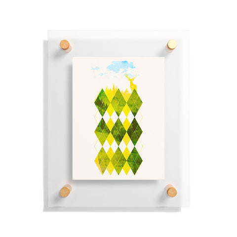 Robert Farkas Elegant Forest Floating Acrylic Print