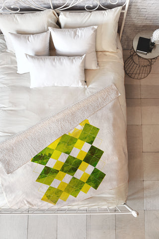 Robert Farkas Elegant Forest Fleece Throw Blanket