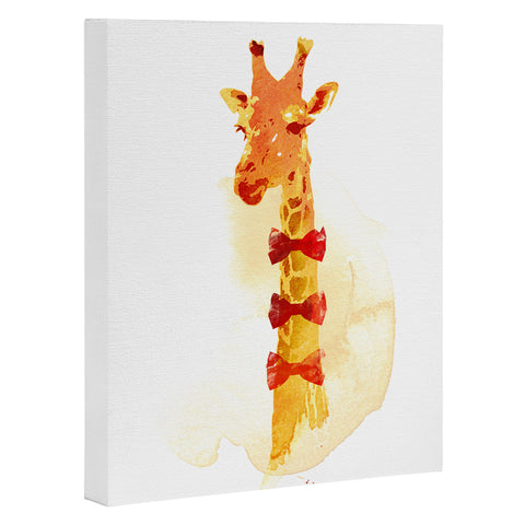 Robert Farkas Elegant Giraffe Art Canvas