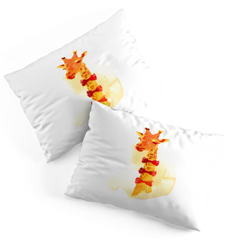 Robert Farkas Elegant Giraffe Pillow Shams
