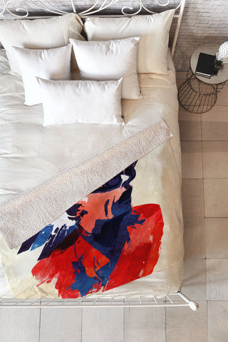 Robert Farkas Emett Fleece Throw Blanket