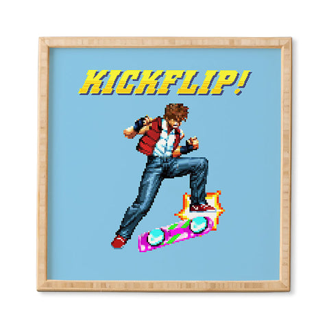 Robert Farkas Epic Kickflip Framed Wall Art