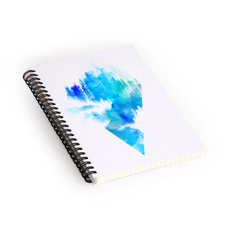 Robert Farkas Escape From Town Spiral Notebook