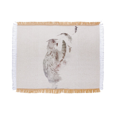 Robert Farkas Fade out Throw Blanket