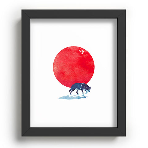 Robert Farkas Fear the red Recessed Framing Rectangle