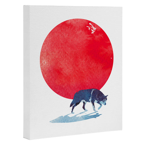 Robert Farkas Fear the red Art Canvas