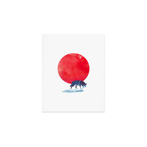 Robert Farkas Fear the red Art Print