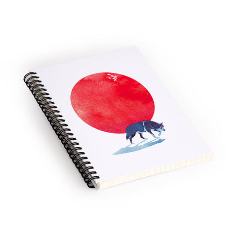 Robert Farkas Fear the red Spiral Notebook