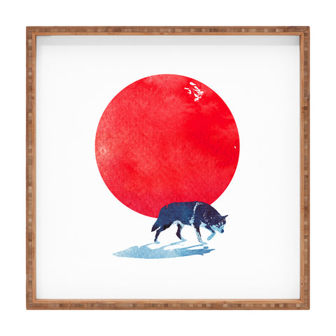 Robert Farkas Fear the red Square Tray