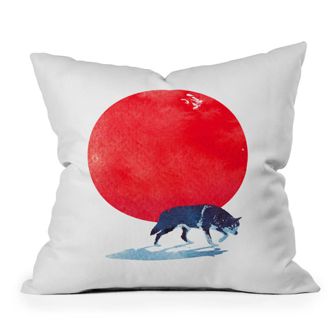 Robert Farkas Fear the red Throw Pillow