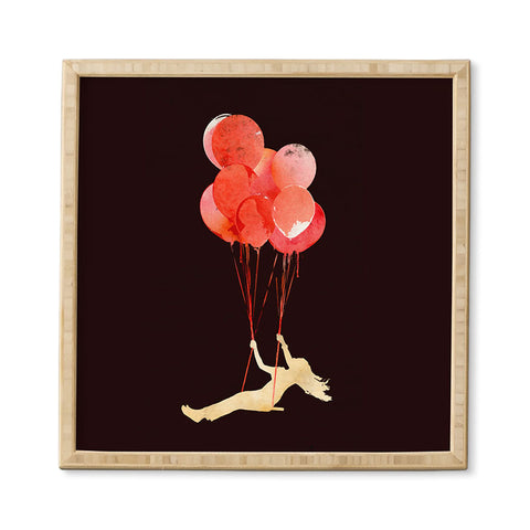 Robert Farkas Fly The Hell Away Framed Wall Art