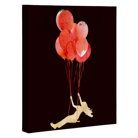 Robert Farkas Fly The Hell Away Art Canvas