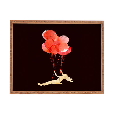 Robert Farkas Fly The Hell Away Rectangular Tray