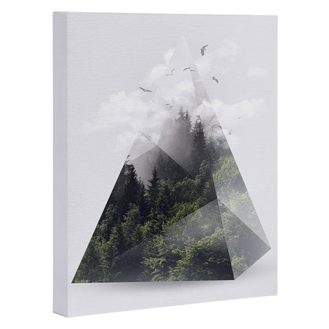 Robert Farkas Forest triangle Art Canvas