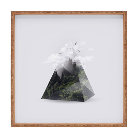 Robert Farkas Forest triangle Square Tray
