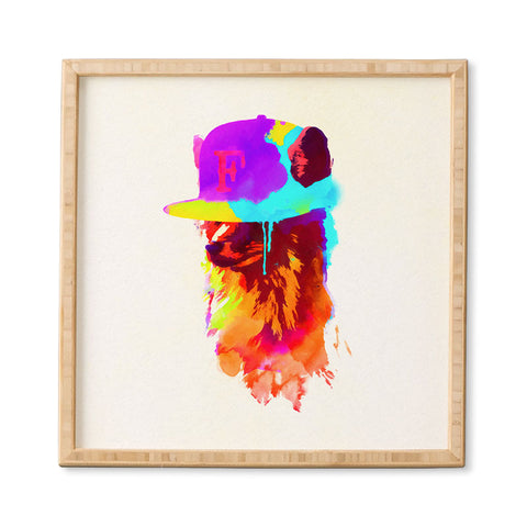 Robert Farkas Foxeys Favorite Cap Framed Wall Art