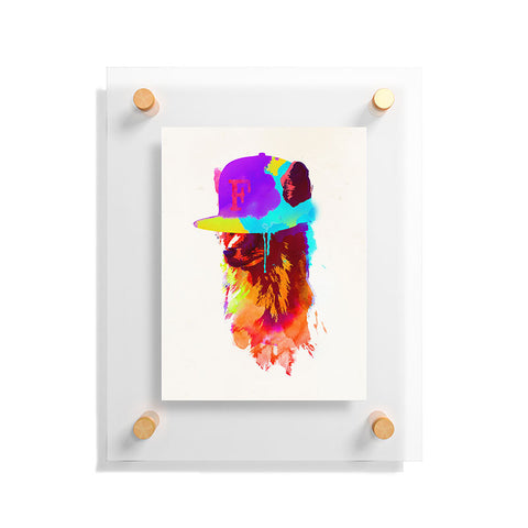 Robert Farkas Foxeys Favorite Cap Floating Acrylic Print