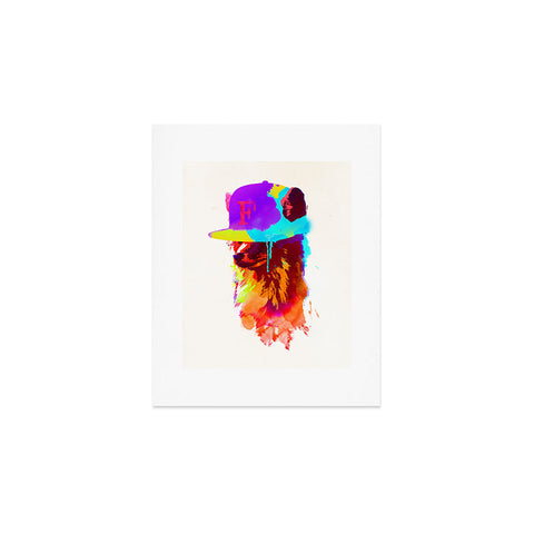 Robert Farkas Foxeys Favorite Cap Art Print